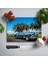 Klasik Chevrolet Uv Baskılı Cam Kesme Tablası 35X25 cm 1