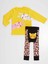 Leopar Kız Bebek T-Shirt Tayt-Pantolon Takım 5