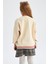 Kız Çocuk Bisiklet Yaka Sweatshirt X9666A622AU 5