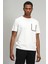 Marni Modern Grafik T-Shirt Kırık Beyaz 3