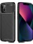 Apple iPhone 13 Mini Karbon Görünüm Negro Silikon Kılıf + Ekran Koruyucu Nano 1