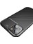 Apple iPhone 13 Mini Karbon Görünüm Negro Silikon Kılıf + Ekran Koruyucu Nano 4