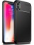 Apple iPhone x Karbon Görünüm Negro Silikon Kılıf 1