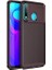 Huawei P30 Lite Karbon Görünüm Negro Silikon Kılıf + Ekran Koruyucu Nano 1