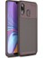 Samsung Galaxy A40 Karbon Görünüm Negro Silikon Kılıf 1