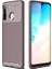 Samsung Galaxy A21 Karbon Görünüm Negro Silikon Kılıf + Ekran Koruyucu Nano 1