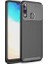 Samsung Galaxy A20S Karbon Görünüm Negro Silikon Kılıf 1