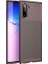 Samsung Galaxy Note 10 Karbon Görünüm Negro Silikon Kılıf + Ekran Koruyucu Ped 1