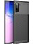 Samsung Galaxy Note 10 Karbon Görünüm Negro Silikon Kılıf + Ekran Koruyucu Ped 1