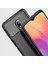 Xiaomi Redmi 8A Kılıf Negro Silikon Karbon Desen + Ekran Koruyucu Nano 3