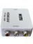 1080P HDMI Uyumlu - 3.5mm Ses Kablosu ile Rca Av Kompozit Adaptör Dönüştürücüsü VGA2AV / Cvbs Audio'dan Pc'ye Hdtv Dönüştürücü 1
