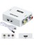 1080P HDMI Uyumlu - 3.5mm Ses Kablosu ile Rca Av Kompozit Adaptör Dönüştürücüsü VGA2AV / Cvbs Audio'dan Pc'ye Hdtv Dönüştürücü 3