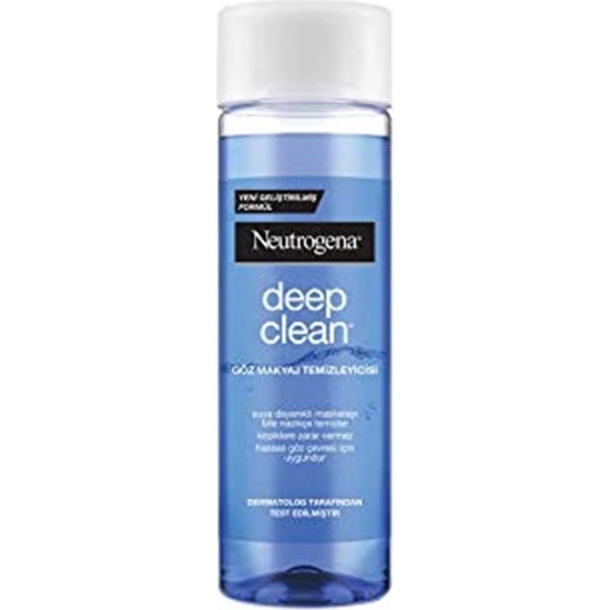 Neutrogena Deep Clean Göz Makyaj Temizleyici, 125 ml