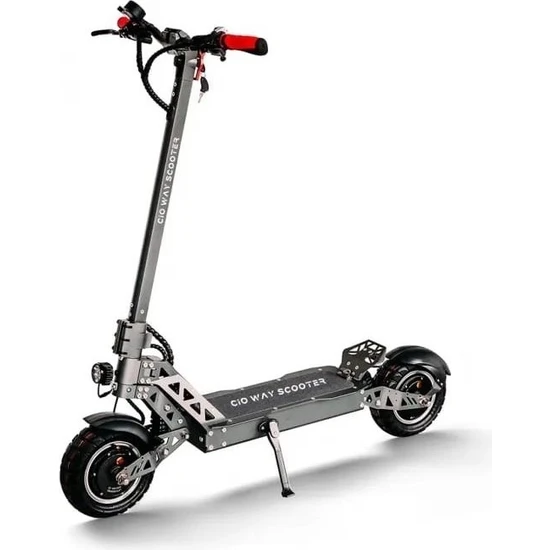 Cio Way Hunter Pro - Çift Motorlu 2600W (3600W Peak Power) Elektrikli Scooter