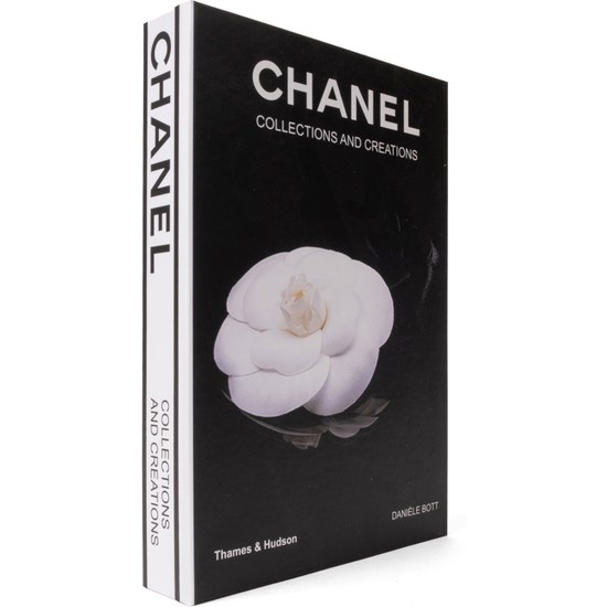 Magic Home Siyah Chanel Dekoratif Kitap Kutusu