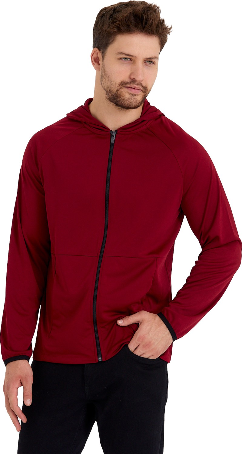 Adams Kapüşonlu Cepli Fermuarlı Hırka Sweatshirt