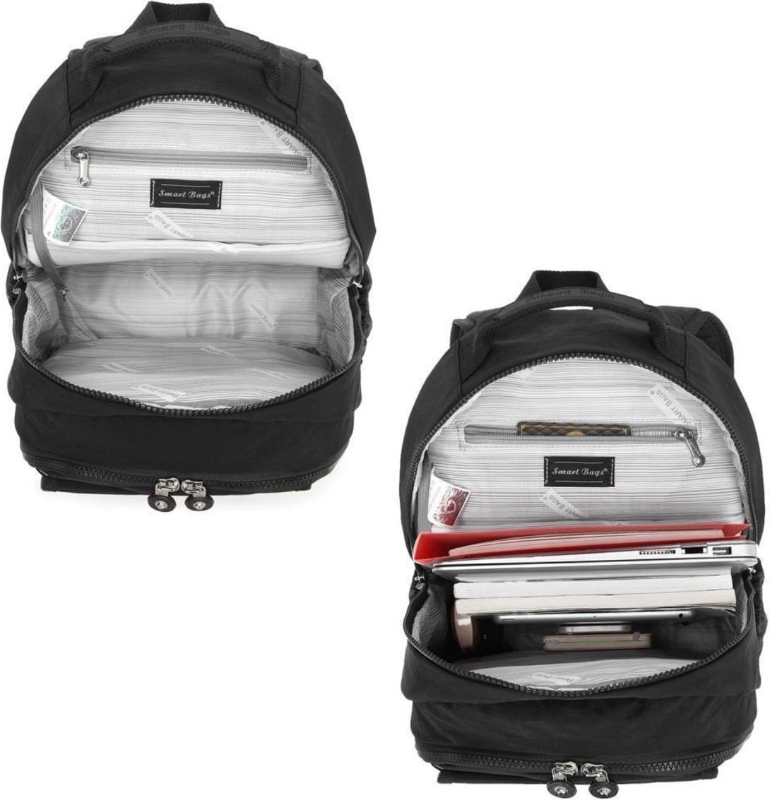 Smart Bags Büyük Boy Sırt Çantası Krinkıl Kumaş 1215 görsel 5