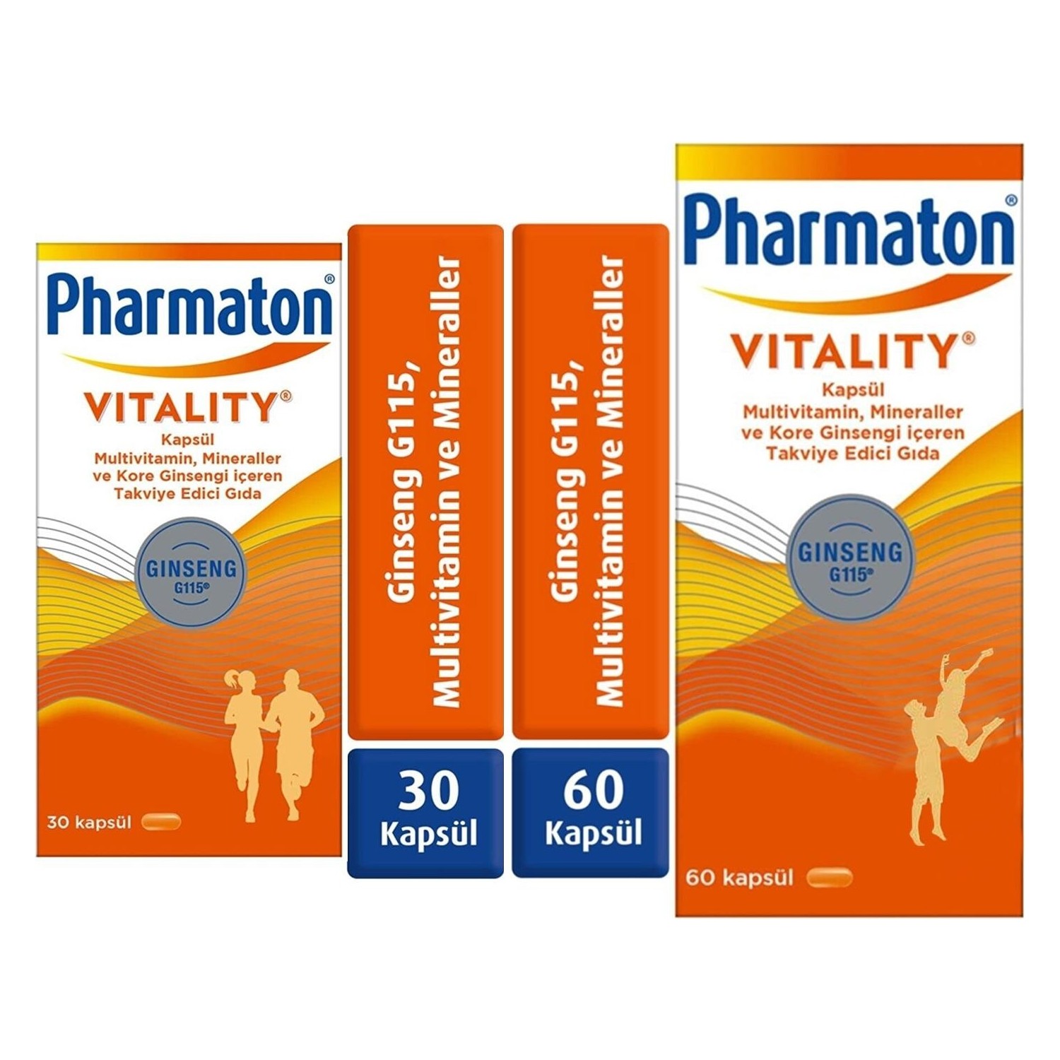 Pharmaton Vitality 30 Tablet + Pharmaton Vitality 60 Kapsül Fiyatı