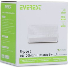 Everest ESW-105 5 Port 10/100MBPS Ethernet Switch Hub
