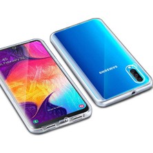 Apsuwa Samsung Galaxy A50 Kılıf Ön Arka 360 Koruma Şeffaf Silikon