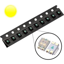 Wozlo 0805 Smd LED Sarı Kılıf 45-112 Mcd Chip LED 100 Adet