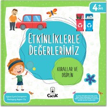 4+ Yaş "etkinliklerle Değerlerimiz - Kurallar ve Disiplin", Okul Öncesi Etkinlik, Değerler Eğitimi