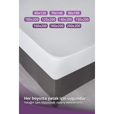 Vavey Mikro Fitted Su Sıvı Geçirmez Yatak Koruyucu Alez 100x200cm
