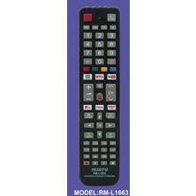 Huayu Kl RM-L1663 Netflıx-Youtube-Google Play Tuşlu Unıversal LCD LED Tv Kumanda