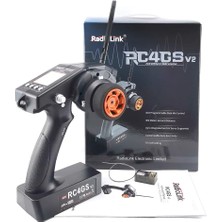 Radiolink RC4GS V2 2.4ghz Uzaktan Kumanda Radio Kontrol & R6FG Alıcı ( 400 Metre Kontrol Mesafesi )