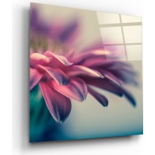 Insigne Çiçek Cam Tablo - 40X40 cm