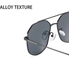 Veithdia Polarize UV400 Lens Güneş Gözlüğü - Siyah (Yurt Dışından)