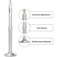 Evrensel Projektör Askı Tutucu Projektör Duvar Desteği Tavan Braketi Alüminyum Dönebilen Projeksiyon Dağı Aksesuarları | Projektör Braketleri