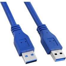 PrimeX Plus PX-1660 0.6 Metre Usb3.0 Erkek Kablo, Usb3.0 Erkek-Erkek Kablo, 60 cm USB Data Kablosu