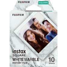 Instax Square Whitemarble 10'lu Kare Özel Film