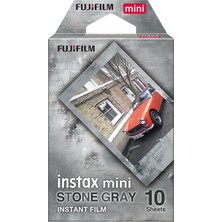 Instax Mini Stone Gray 10'lu Özel Film