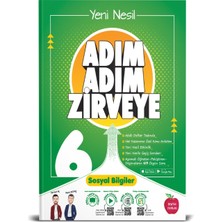 Newton Yayınları 6. Sınıf Matematik+Fen+Türkçe+Sosyal Adım Adım Zirveye Soru Bankası 4 Kitap (Ciltli)