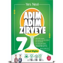 Newton Yayınları 7. Sınıf Matematik+Fen+Türkçe+Sosyal Adım Adım Zirveye Soru Bankası 4 Kitap (Ciltli)