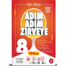 Newton Yayınları 8. Sınıf Matematik+Fen+Türkçe Adım Adım Zirveye Soru Bankası 3 Kitap (Ciltli)