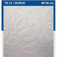 48X48 Stropiyer Tavan Kaplama Gkpç Doruk (8 Adet)