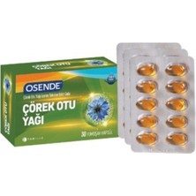 Osende Çörekotu Yağı 30 Yumuşak Kapsül