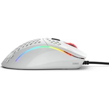 Glorious Model D Kablolu Parlak Beyaz RGB Oyuncu Mouse 69Gr