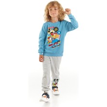 Mickey Mouse Lisanslı Erkek Çocuk Sweatshirt 20068