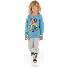 Mickey Mouse Lisanslı Erkek Çocuk Sweatshirt 20068