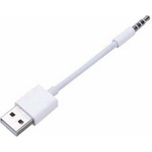 Rob Ada  Aux To Erkek USB Şarj Kablosu ve Ses Dönüştürücü Adaptör