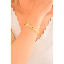 Cebeci 22 Ayar Lale Altın Bileklik