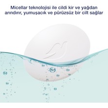 Dove Beauty Cream Bar Katı Güzellik Sabunu Micellar Hassas Ciltler için Nemlendirici Etkili 90 g