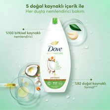 Dove Care By Nature Nemlendirici Duş Jeli Hindistan Cevizi Yağı ve Badem Özü Yenileyici 500 ml