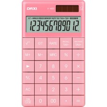 Daxı X-400 Hesap Makinesi - Pembe
