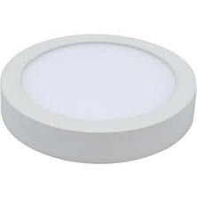 İnoled Sıva Üstü Yuvarlak LED Panel Armatür 24W/6500K Beyaz