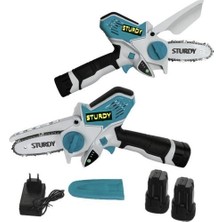 Sturdy Magic Saw X-Torq 1800 Li-On Akülü Dal Kesme Testere Bıçkı Makinası Çift Akülü